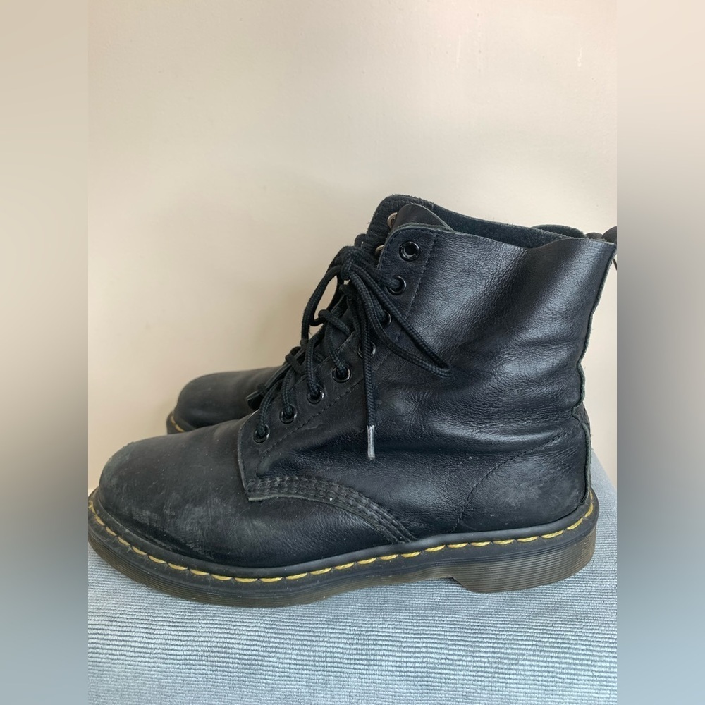 Doc Martens 1460 Pascal Black Boots 9 - Picture 6 of 9